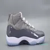 새로운 패션 11 11S jumpman 농구 신발 레드 멋진 회색 높은 낮은 스니커즈 Mens Womens 디자이너 트레이너 신발 크기 US 5.5-13