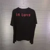 Übergroße DB in Love T-Shirt Männer Frauen zerstören T-Shirts 210420