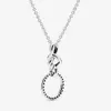 Neuankömmlinge 100% 925 Sterling Silber Knotted Herzheife Halskette Mode Schmuck für Frauen Geschenke machen