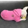 HSWLL French Bulldog Dog Clothes Classic Pet parent-child For Small Dogs Coat Spring Autumn Puppy Clothing Yorkie 211007