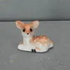 Loverly cute ceramic deer Chopstick Holder Set Support Fork Coffee Spoon Creative Dinnerware Stand Kithchen Tools