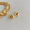Markendesign Concise Perle Geometrische Ohrstecker Schmuck Koreanische Romantische Frauen Luxus 18 Karat vergoldete exquisite Ohrringe