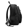 Zaino Cool Men Backpacks Borsa da scuola per ragazzi Teen Studente Maschio Giovane Backbag Oxford USB Carica Casual College Style
