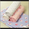 Swaddling Nursery Bedding Baby Kids Maternity Drop Delivery 2021 Ruyi Bebe 4Pcspack 100Percent Cotton Supersoft Flannel Receiving Blanket Swa