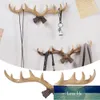 Vintage hars antler houder wandgemonteerde dop jas hanger / rack home decoratieve dier herten hoorn muur haak voor opknoping