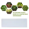 100PCs frö spetsar Vegetabiliska planteringspapper Germinerande växtkammare Hydroponic för växande plantor krukor