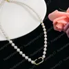 Designer Anhänger Halsketten Halsband Mode Frauen Perlenkette Dame Hochzeitsgeschenke Liebhaber Anhänger Schmuck