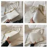 Modeketen Emmertas voor dames Handtas PU lederen schoudertas Luxe designer Dames Crossbody vrouwelijke Totes witte bolsa