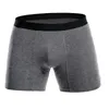 4 pièces/lot Long Style hommes caleçons boxeurs Homme sous-vêtements marque Boxer coton respirant sous vêtements arrivé Y864 caleçon