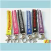 Väskdelar väskor Lage Aessories10pcs Keychain Ankomst 7Colors Keychain Fastpitch Softball Aessory Baseball Seam Keychains för present Drop D