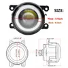 Fog light with 2 Pieces LED DRL high quality Fog-Lights Angel Eye 12v H11 for Citroen DS5 2012-2015