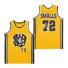Men Notorious Badboy Bad Boy 72 10 Biggie Smalls Movie Basketball Jersey Ed Team Color Black White Yellow Grey Alternate Size S-XXL
