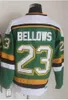 Vintage CCM Hockey Mike Modano Jersey 4 Craig Hartsburg 23 Brian Bellows 20 Dino Ciccarelli 7 Neal Broten 30 Jon Casey 11 Parise Roter Stitched