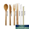 Bamboo Utensils wooden Travel Cutlery Set Reusable Utensils With Pouch Camping Zero Waste Fork Spoon Knife Flatware Set1 Factory price expert design Quality Latest