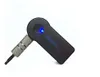 Universele 3.5mm Bluetooth Car Kit A2DP Draadloze Fm-zender AUX Audio Muziek Ontvanger Adapter Handsfree met Microfoon Voor telefoon MP3