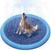 الحيوانات الأليفة الرشاش سادة تلعب حصيرة تبريد حمام السباحة نفخ رذاذ المياه سادة حصيرة حوض الصيف بارد الكلب حوض للكلاب اللوازم