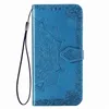 Flip Leather Case för Oppo A15S F5 F7 F9 PRO A91 A1K A15 AX7 A12 A52 A72 A73 A92 A53 S A5 A7 A9 2021 A53S A31 Emboss Wallet Cell Phone Fodral