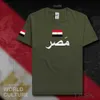 Egipt Mężczyźni T Shirt Moda Jersey Nation Team Tshirt 100% Bawełna T-Shirt Siłownie Odzież Tees Country Sporting Egy Egyptian X0621