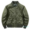 Designer-Men Bomber Jacka Höst Vinter Varma Baseball Jackor Toppkvalitet Fleece Casual He Tactical Ytterkläder Tjock Man Coats Stor Storlek