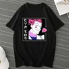 Hunter X Hunter Anime Mens T Shirt Top Tees Killua Zoldyck Devil Eye Teeshirt Top Manica corta Casual Uomo Tshirt Abbigliamento Uomo Y220208