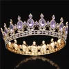 purpurowy tiaras na ślub