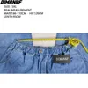Dimanaf Женская одежда Джинсы Длинные брюки Высокая талия Свободные хлопчатобумажные джинсовые женские моды леди эластичные основные синие брюки 2111129
