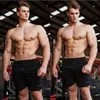 2020 New Men Gyms Fitness Loose Shorts Bodybuilding Joggers Summer Quick-Dry Cool Short Pants Male Casual Beach Brand Sweatpants X0316