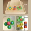 Fidget Toys Insects Ssanie Cup Spinner Rattles dla dzieci Sensory dla noworodka Baby Andistress Educational Toy