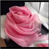 Hats, & Gloves Fashion Aessoriesfashion Solid Kerchief Silk Satin Neck Scarf For Women Print Hijab Scarfs Female Long Shawls And Wraps Scarve