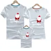 År Matchande Kläder Dotter Merry Christmas Family Look T-shirt Mother Outfits Dad Son Kläder 210417