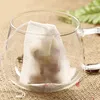 200Pcs/Lot Teabags Tools 5 x 7CM Empty Scented Teas Bags With String Heal Seal Filter Paper for Herb Loose Tea HH21-212