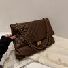 Abendtaschen große Kapazität Frauens Bag PU Designer Handtasche Mode Festkette Top Griff Messenger Schulter für Wome240f