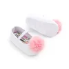 First Walkers Style Cute Ball Crib Brand Baby Toddler Mocasines Soft Bottom Pu Zapatos de cuero 0-18 meses