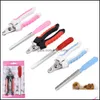 Dog Grooming Materiały Pet Home Garden Cat Clippers Clippers i trymer z ochroną, aby uniknąć nadmiernej cięcia brzytwa jk2007kd Drop Deliv