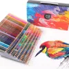 Riancy 120/150/180/210 Färger Vattenlöslighet Färg Penna Set Professionell målning Färgad akvarell Ritning Konst Sketching Kids Studentförsörjning