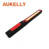 Torce Torce Aukelly LED USB COB Lampada da lavoro sottile Ricaricabile Gancio magnetico per appendere Faretto portatile Barra per riparazione auto T