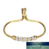Bracelets en acier inoxydable de charme de luxe Zorcvens Bracelets d'or pour femme Bijoux Pulseira Feminina Bracelet Prix usine Design expert