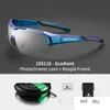 Occhiali da ciclismo fotocromatici Occhiali da sole da bici leggeri Montatura per miopia Accessori per occhiali da bicicletta da montagna UV400