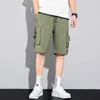 Pantalones cortos Cargo de camuflaje de verano para hombre, pantalones informales de algodón, pantalones holgados de moda de talla grande M-8XL 210713