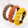 crochet braided headband