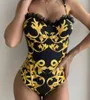 Dentelle push up maillot de bain 2021 femmes sexy maillot de bain une pièce femme print imprimé string monokini maillot de bain costume de bain femme