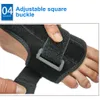 Justerbar Drop Foot Brace Ortos Plantar Fasciit Dorsal Splint Support Ankel Orthotic Stabilizer Brace Achilles Tendinit