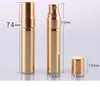 5 ml rechargeable portable mini bouteille de parfum voyageur aluminium vaporisateur atomiseur vide parfum atomiseurs conteneur outils SN2932