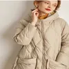 Down jacket women in the long autumn and winter new fashion small design sense niche bread coat