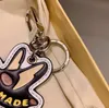 Маленькая утка, женский кошелек для ключей с рисунком белого медведя, женский брелок с орнаментом, брендовый дизайн, мужской автомобильный брелок для ключей, сумка для девочек, подвески Girlfrien257N