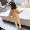 Toddler Baby Girls Dress Floral Party Girl Dress Style décontracté Enfants Robes Printemps Automne Filles Vêtements 210412