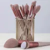 Lidschatten 13 teile / satz Professionelle Make-up-Bürste für Kosmetika Weibliche Makeup-Werkzeuge mit Tasche Schönheitspulver-Foundation Lidschatten-Pinsel