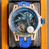 Eternity Sport Watches RRF High Quality 0479 Skeleton Dial Mechanical Hand Winding Mens Watch 316l Rostfritt Rose Gold Case Rummi220L