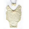 10pcs Newborn baby lace hollow romper with bow headband infant kids po props clothes pography onesies onepiece rompers jump6273613