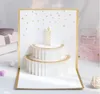 Birthday card 3d folding paper carving creative business invitation culvert